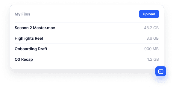 Media storage file browser
